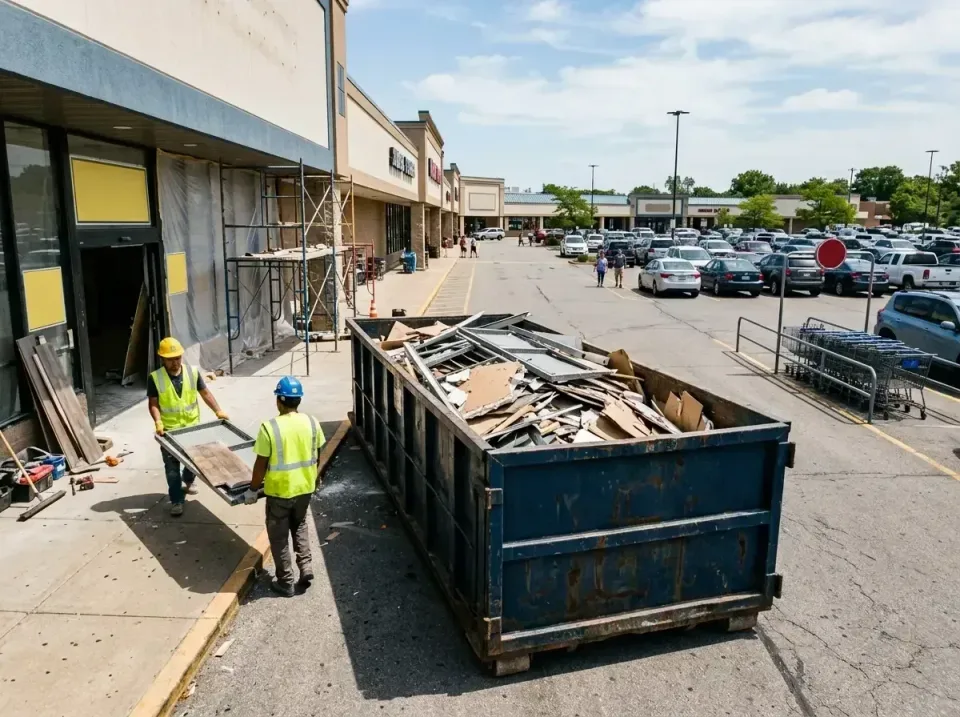 retail-store-renovation-debris-003 — frequently asked questions, Roll-off Dumpster Rentals in Homewood, IL